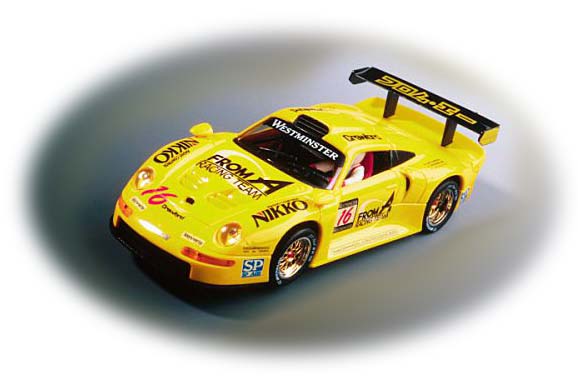 FLY Porsche 911 GT1  yellow